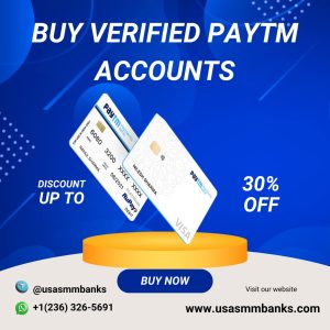 Buy Verified Paytm Accounts