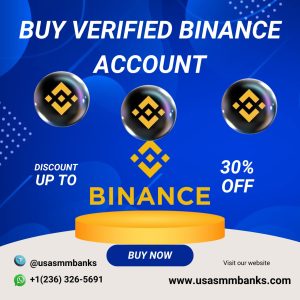 Buy verified Binance account